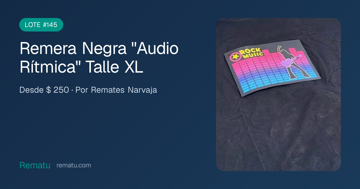 Remera Negra 